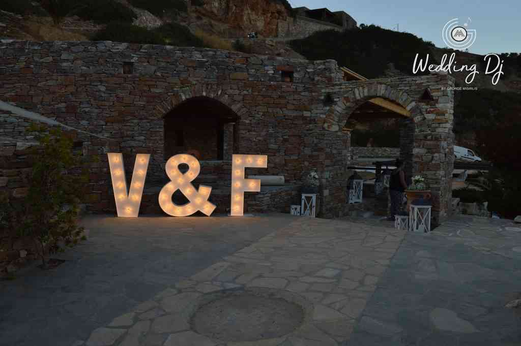 , Photos Illuminated Wedding Letters