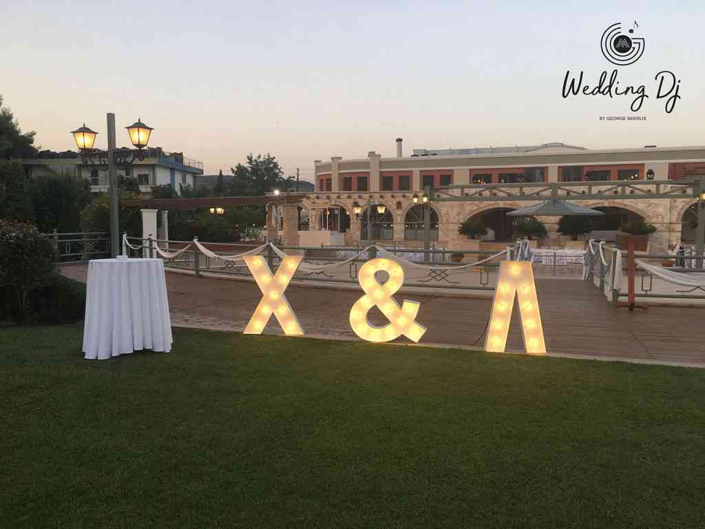 , Photos Illuminated Wedding Letters