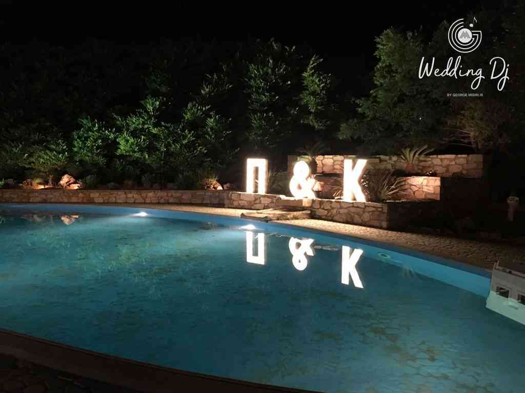 , Photos Illuminated Wedding Letters