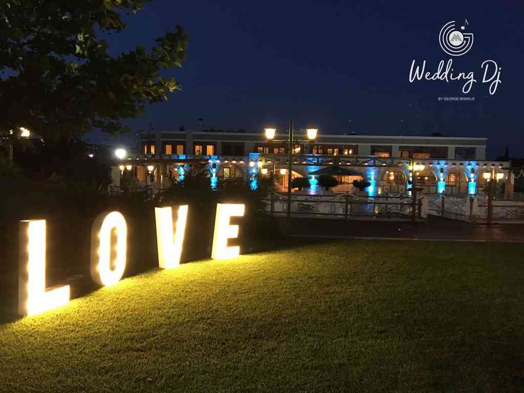 , Photos Illuminated Wedding Letters