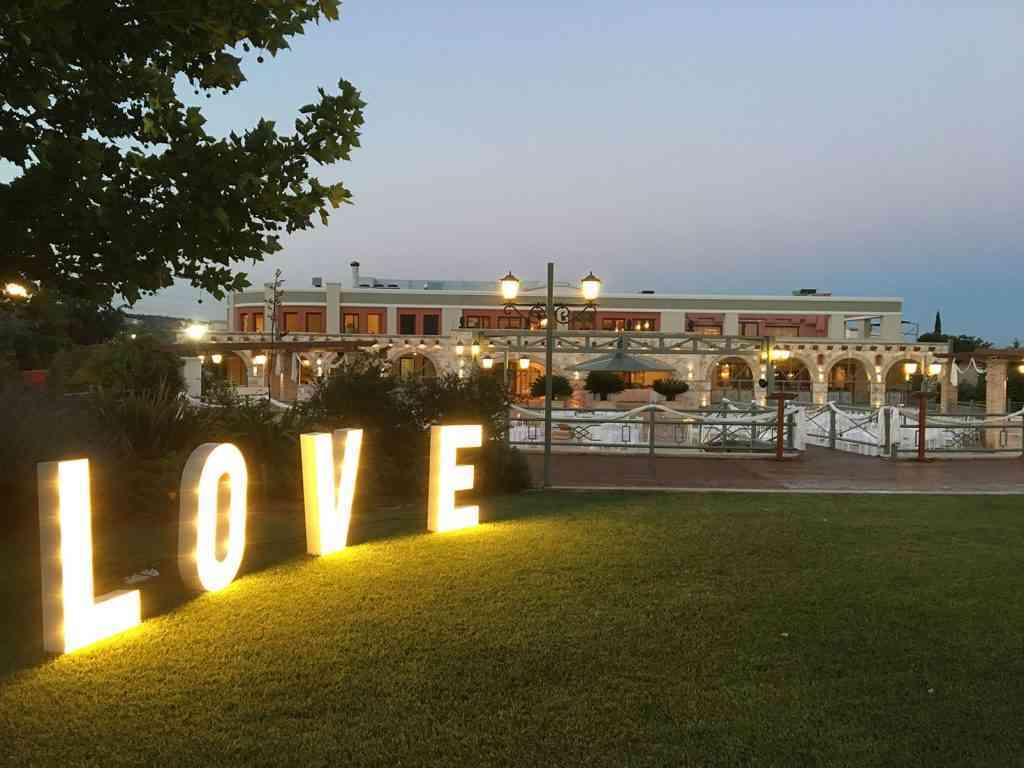 , Photos Illuminated Wedding Letters