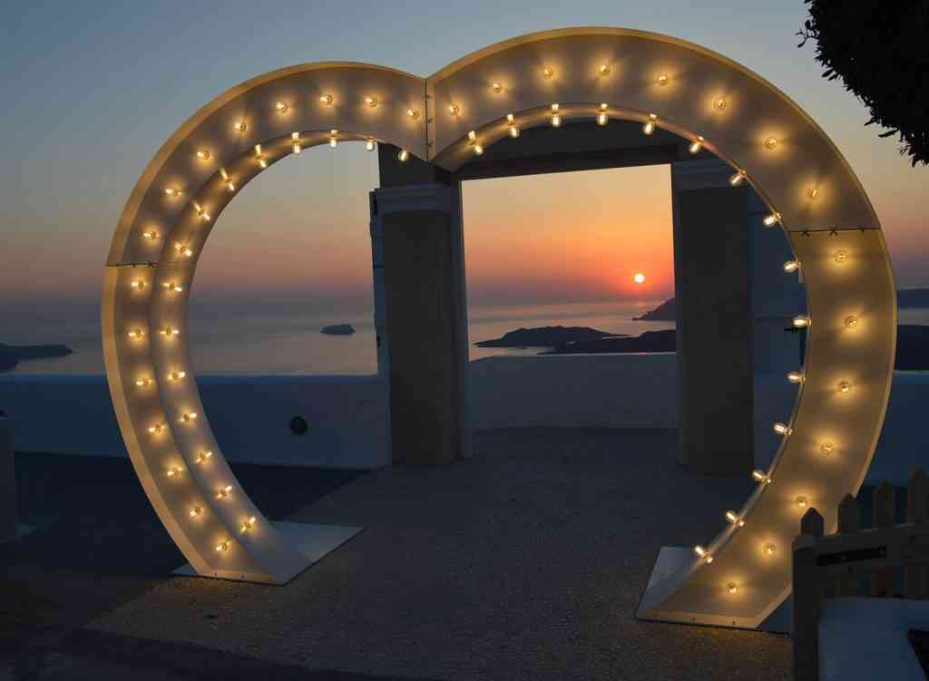 , Photos Illuminated Wedding Letters