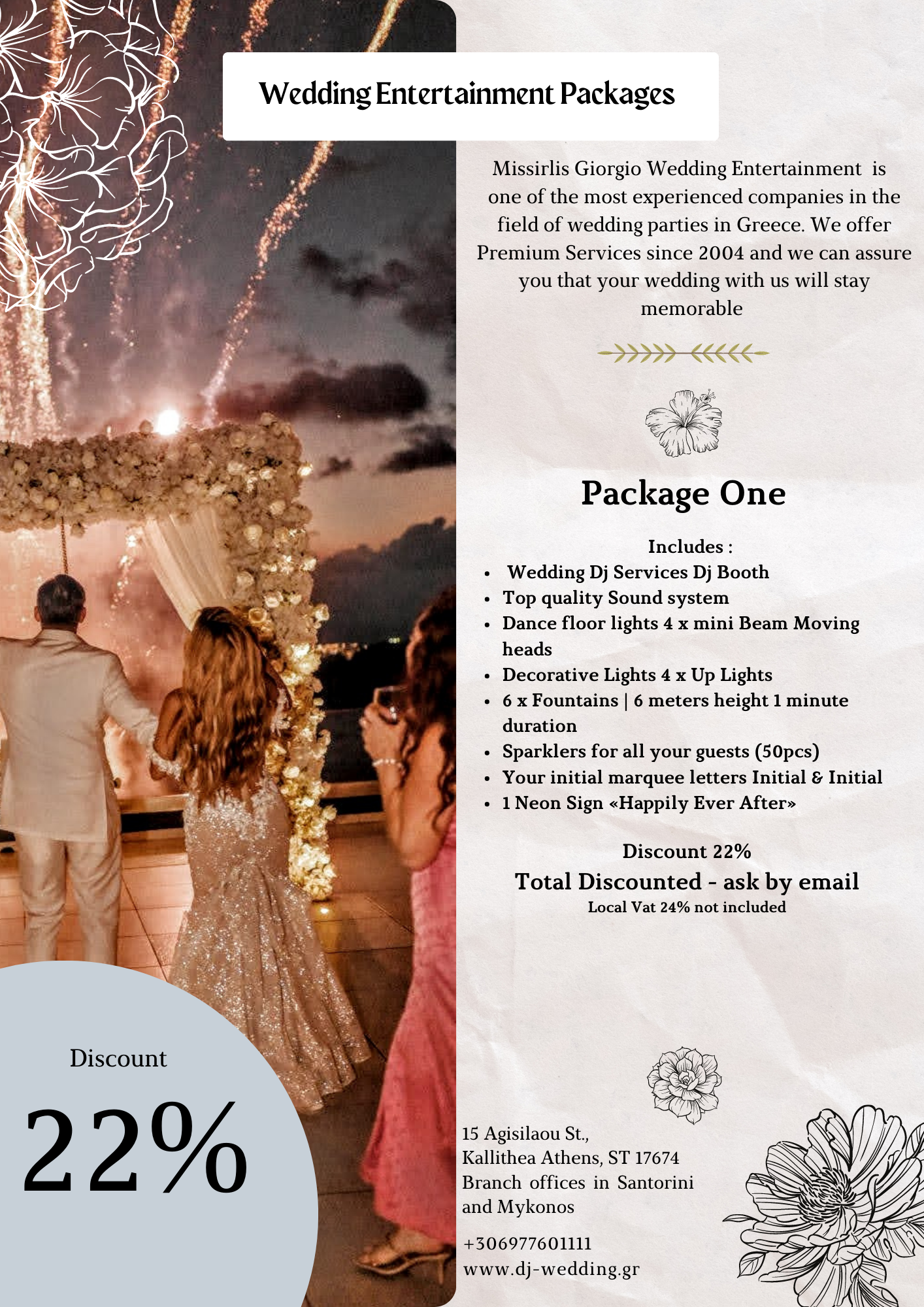 Copy of Gray Modern Wedding Package Flyer (4)